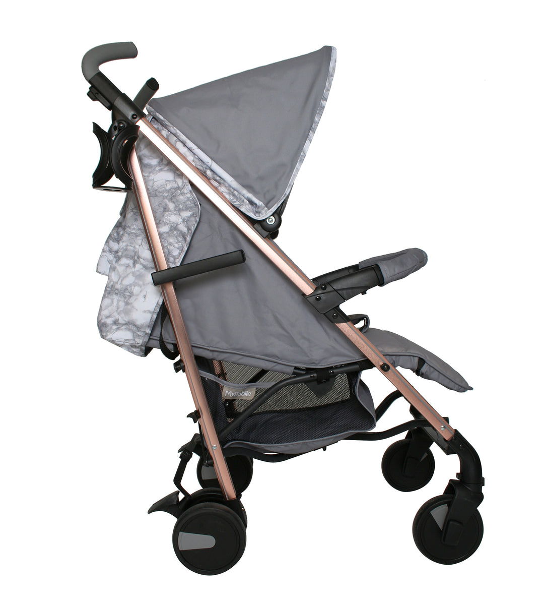 My Babiie Samantha Faiers Dreamiie MB51 Stroller - Rose Gold Chassis