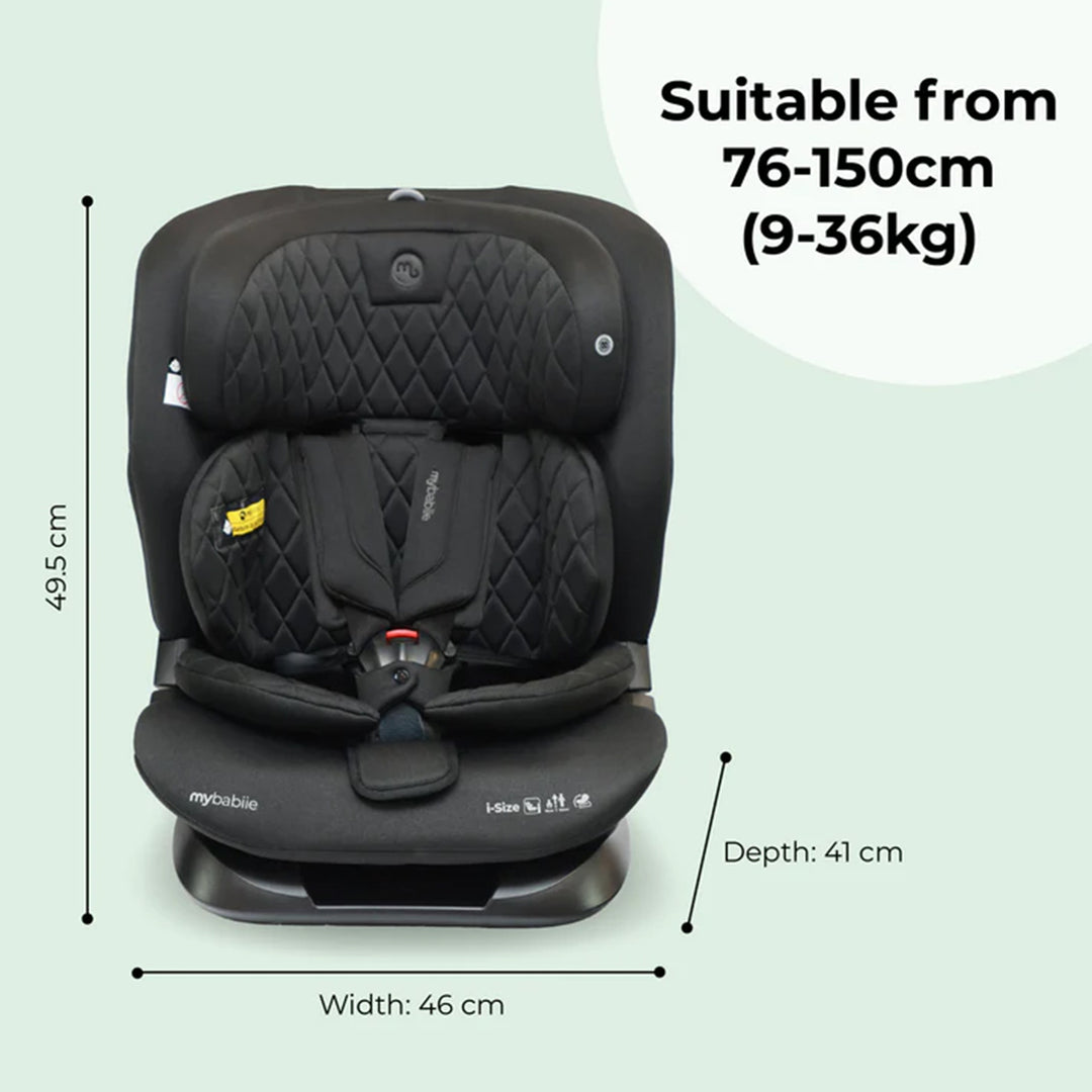 My Babiie i-Size 76-150cm Car Seat