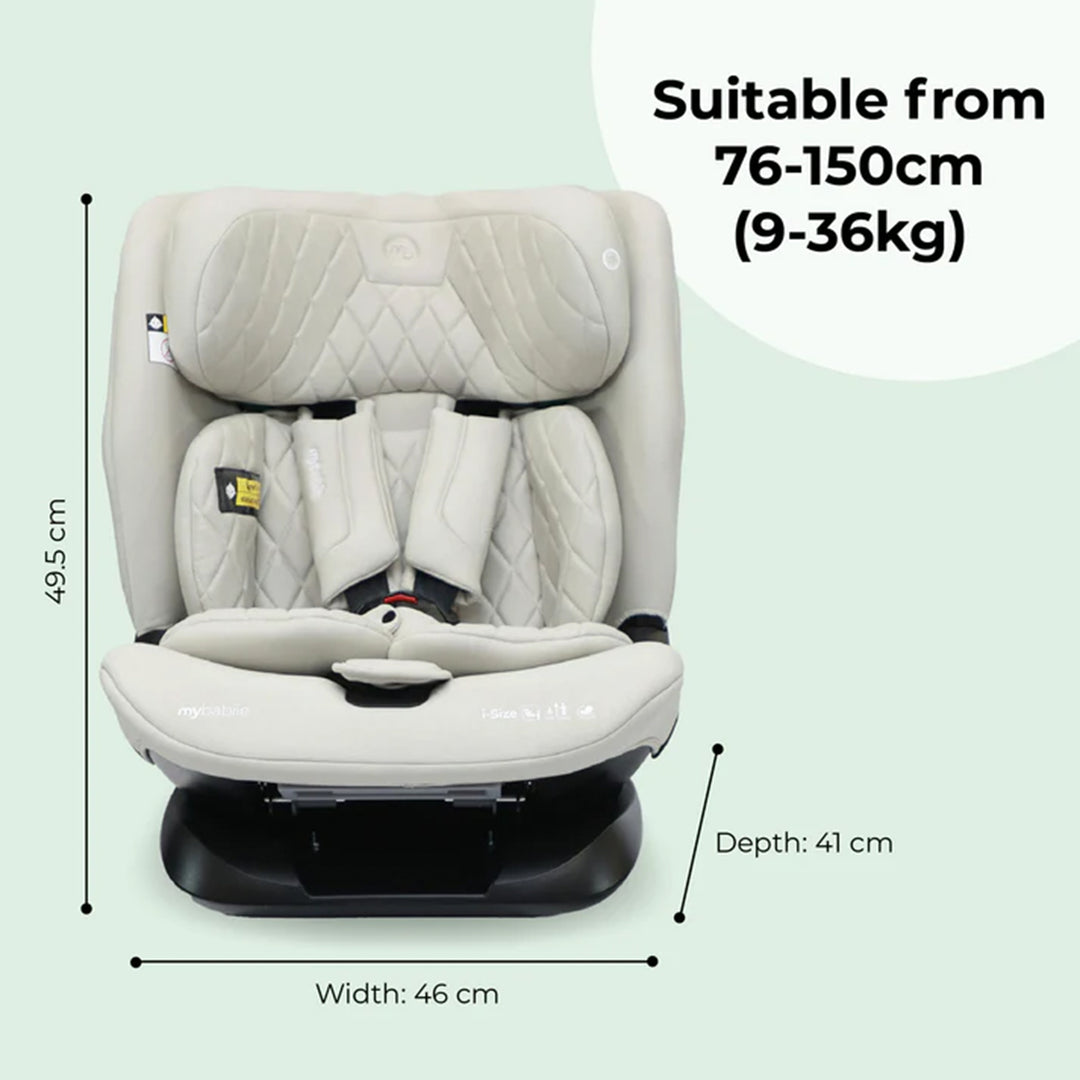 My Babiie i-Size 76-150cm Car Seat