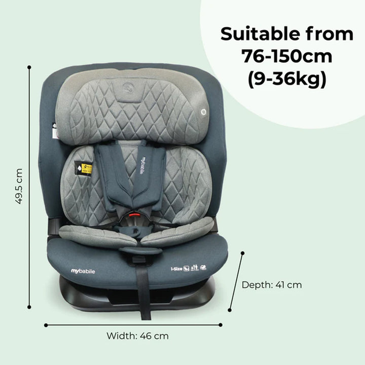 My Babiie i-Size 76-150cm Car Seat