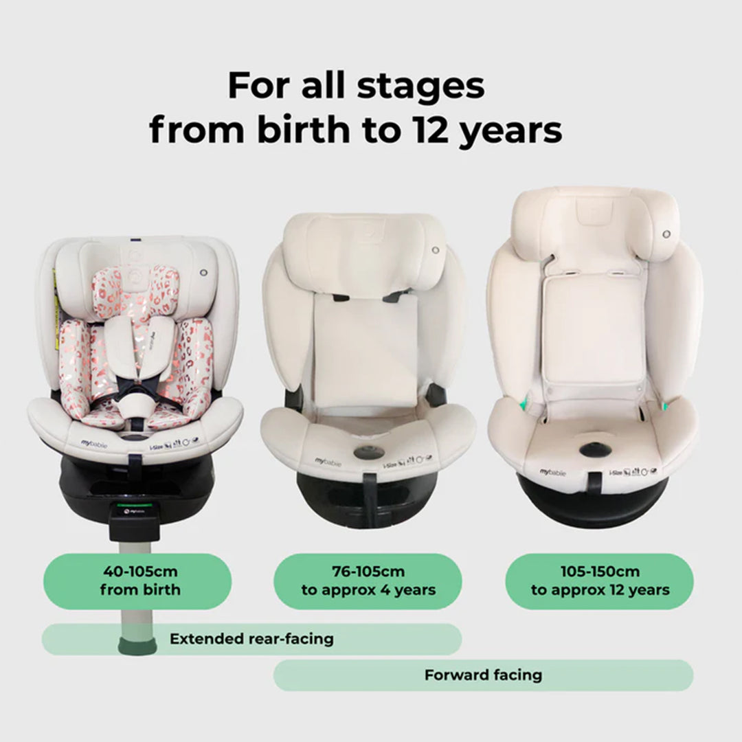 My Babiie MBCS400 i-Size (40-150cm) Spin Car Seat