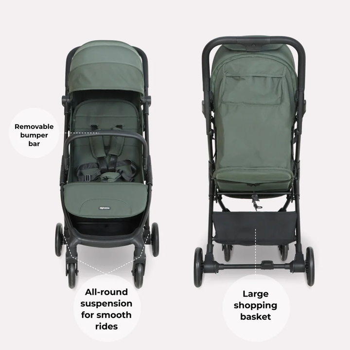 My Babiie Compact Stroller MBX2