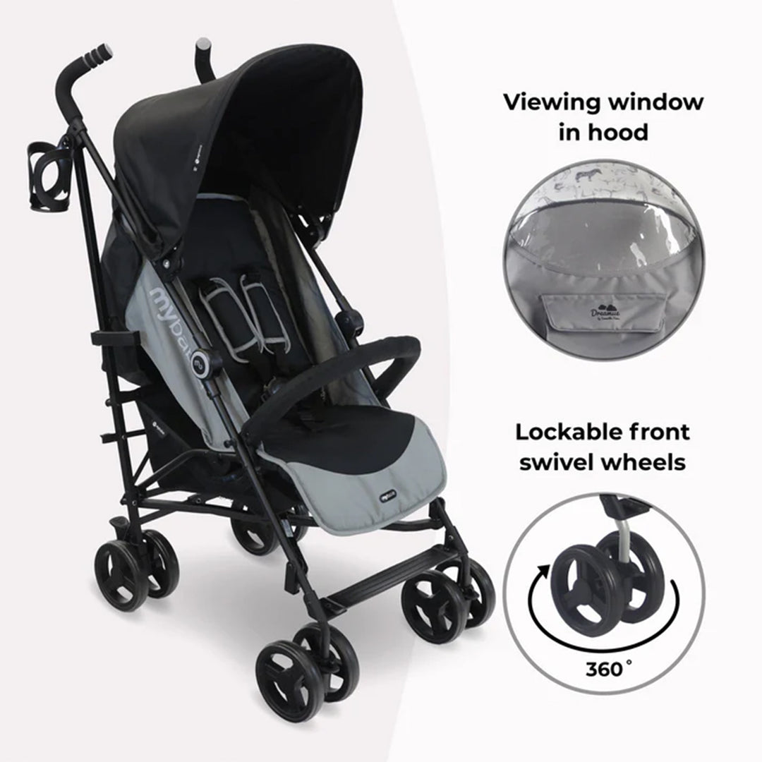 My Babiie Lightweight Compact Stroller - MB02 Plus