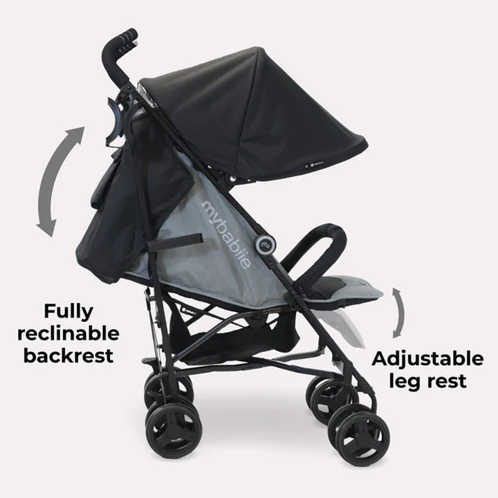 My Babiie Lightweight Compact Stroller - MB02 Plus