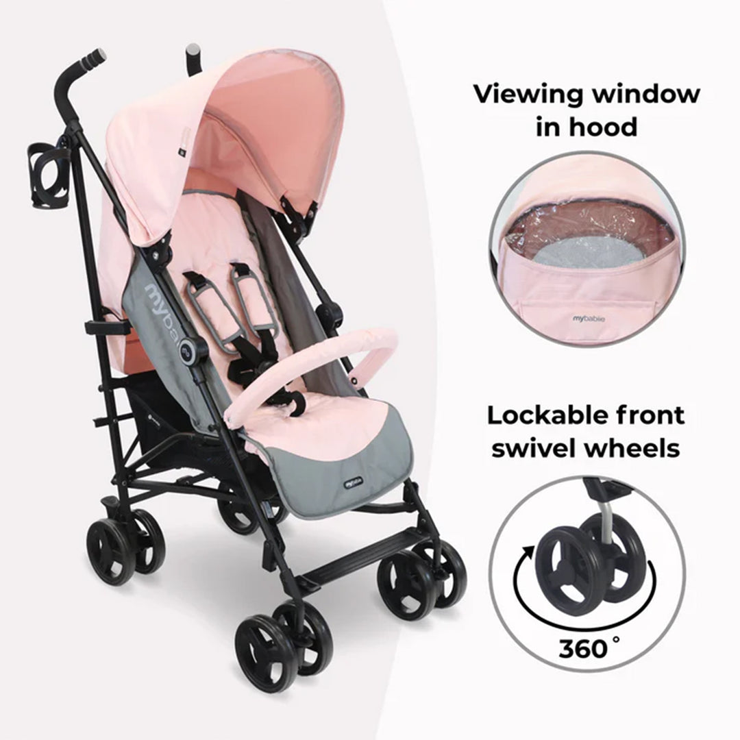 My Babiie Lightweight Compact Stroller - MB02 Plus