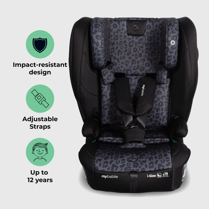My Babiie  MBCS80 Foldable Toddler to Booster i-Size Car Seat