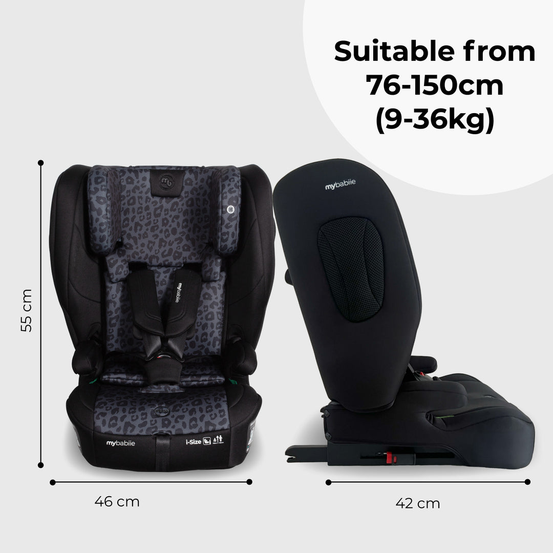 My Babiie  MBCS80 Foldable Toddler to Booster i-Size Car Seat
