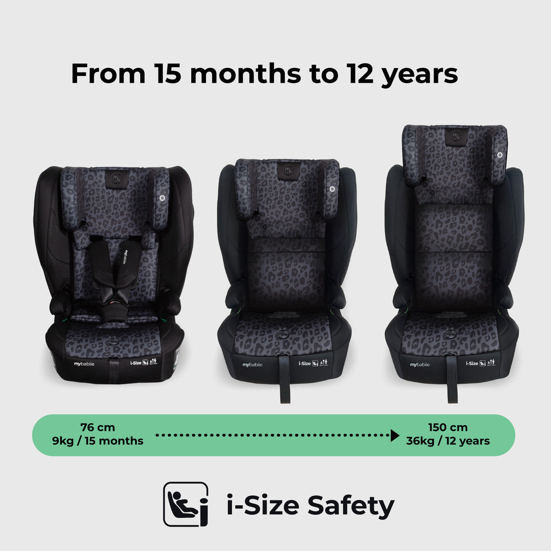 My Babiie  MBCS80 Foldable Toddler to Booster i-Size Car Seat