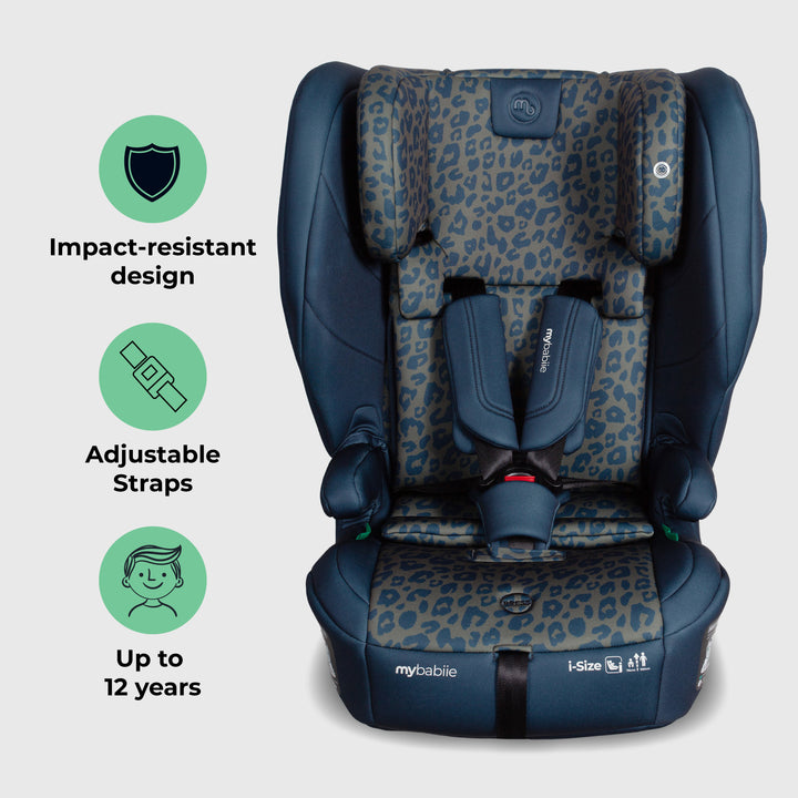 My Babiie  MBCS80 Foldable Toddler to Booster i-Size Car Seat