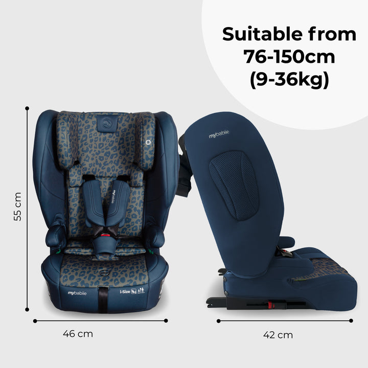 My Babiie  MBCS80 Foldable Toddler to Booster i-Size Car Seat