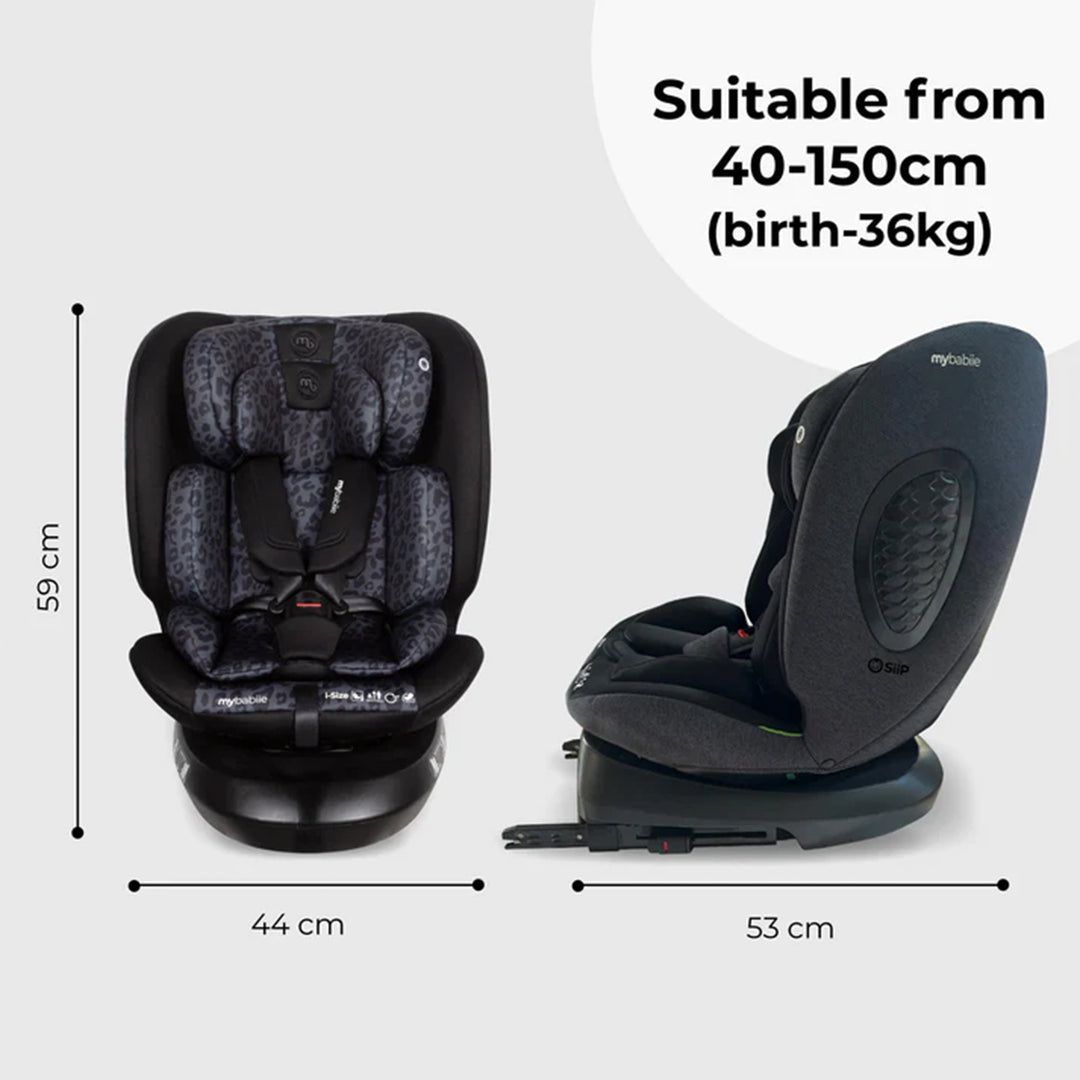 My Babiie MBCS200 i-Size (40-150cm) Spin Car Seat