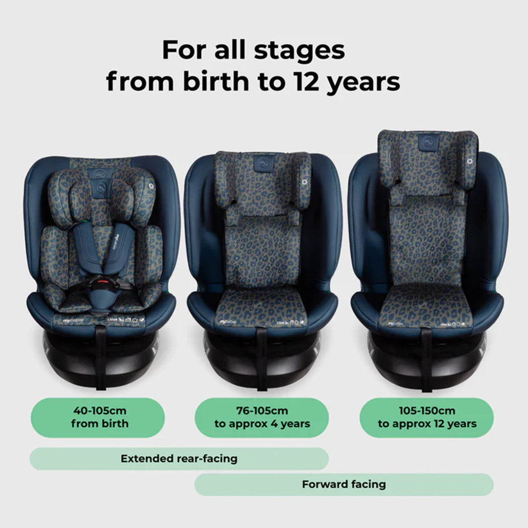 My Babiie MBCS200 i-Size (40-150cm) Spin Car Seat