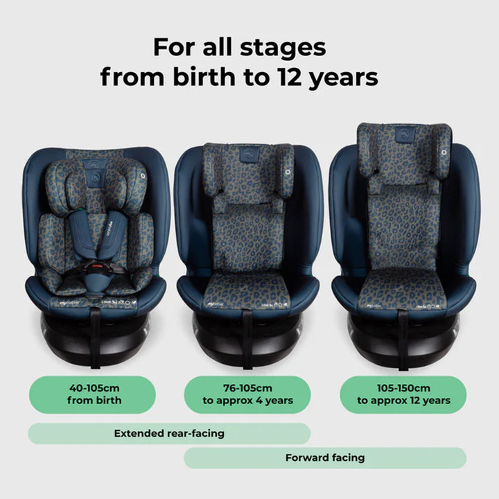 My Babiie MBCS200 i-Size (40-150cm) Spin Car Seat