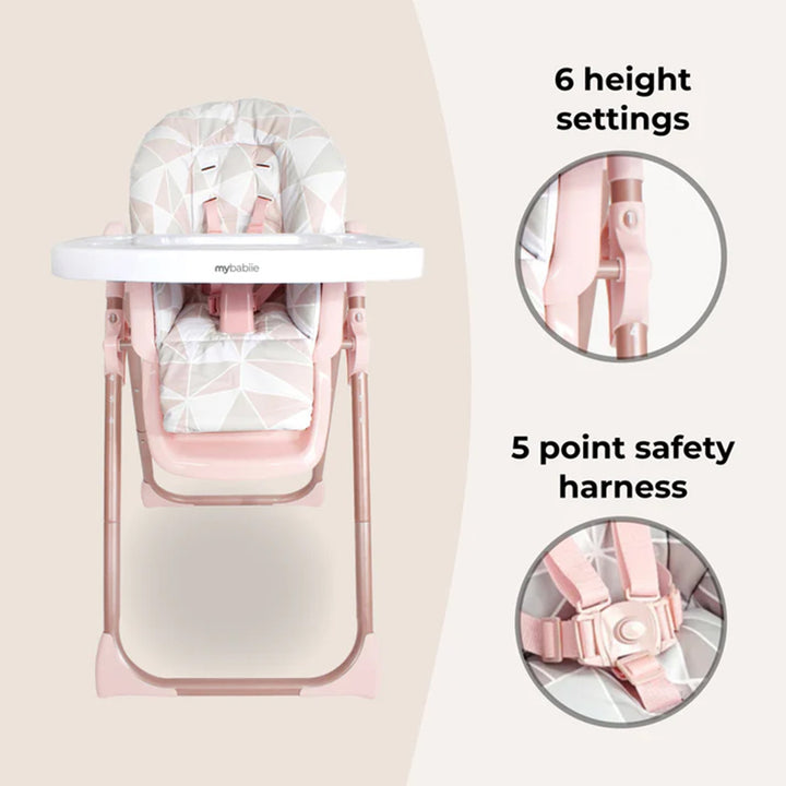My Babiie Premium Highchairs - MBHC8