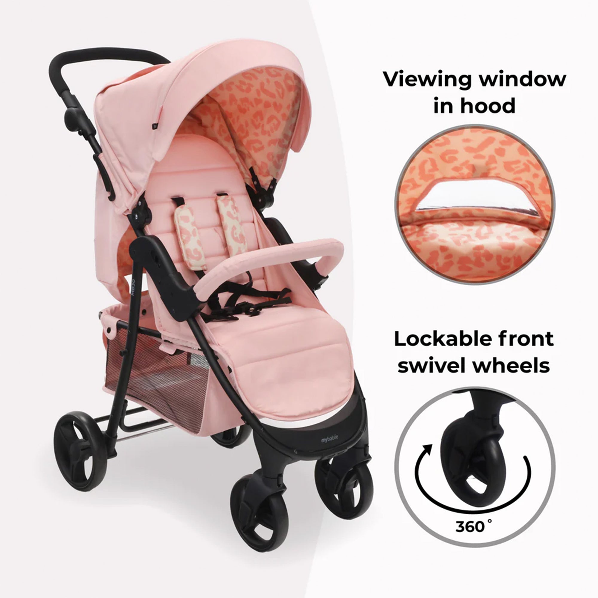 My Babiie Lightweight Stroller MB30 Baby and Nursery World