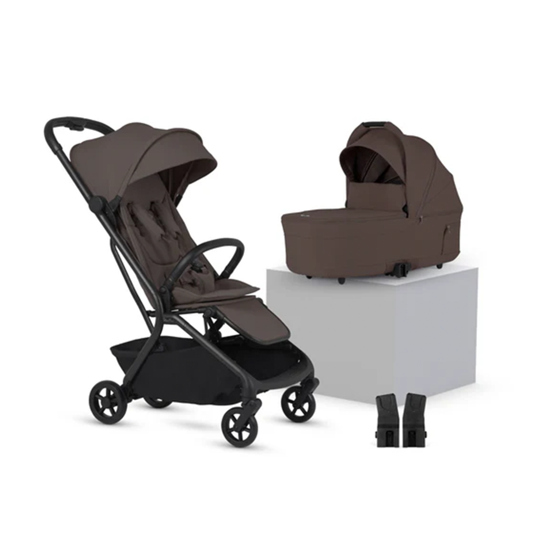 Silver Cross Nia Compact Travel Stroller with Carrycot