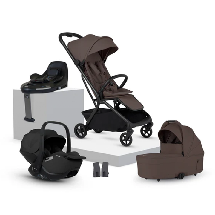 Silver Cross Nia Compact Travel System with Glide 360 & Base