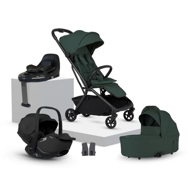 Silver Cross Nia Compact Travel System with Glide 360 & Base