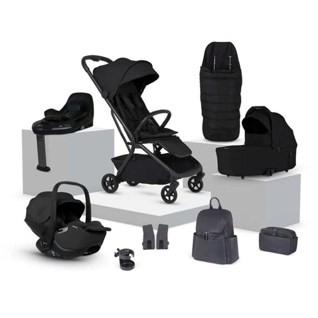 Silver Cross Nia Compact Travel System with Glide 360 & Accessory Pack