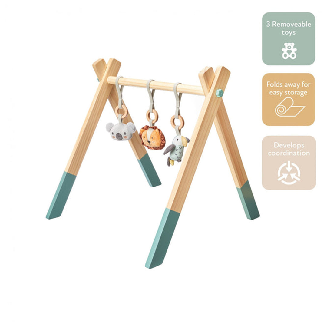 Nuby Wooden Play Gym - Animal Adventures