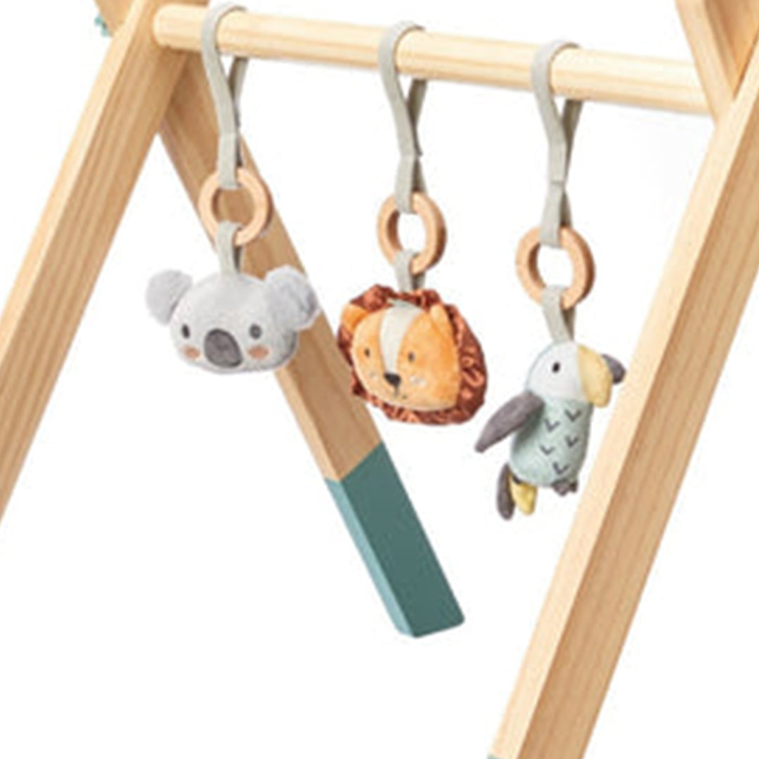 Nuby Wooden Play Gym - Animal Adventures