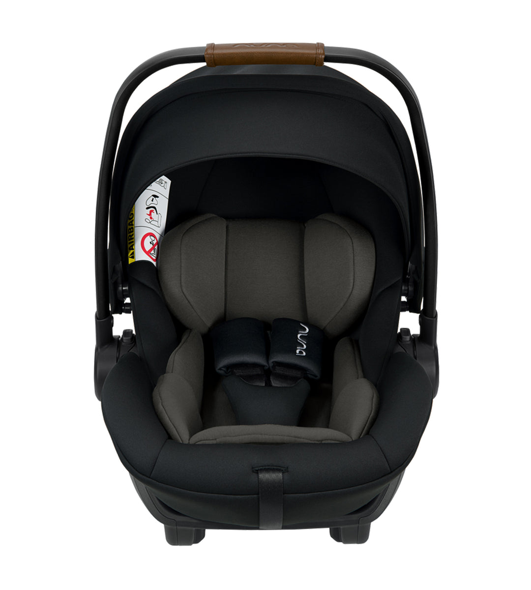 Nuna ARRA Next i-Size Car Seat Chocolate Handle 2024 - Caviar