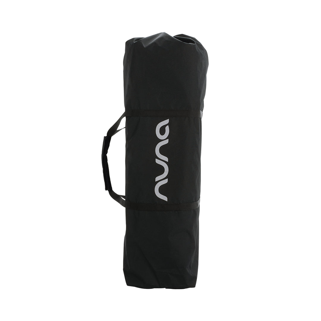 Black bag with Nuna logo on a white background
