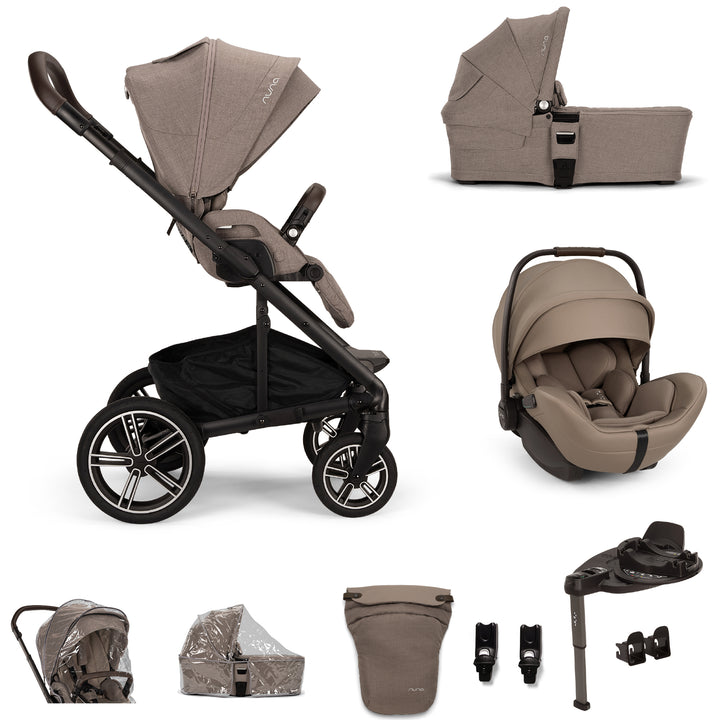 Nuna Mixx Next Bundle with Arra Flex & Curv Base