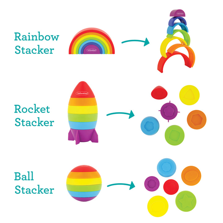 Infantino Stackable Play Set