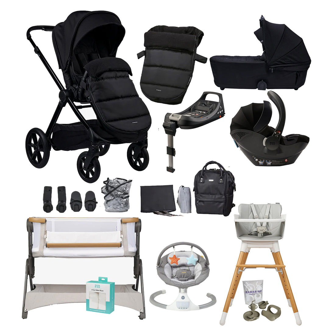 Bababing Raffi MKII 3-in-1 Travel, Feeding and Home Bundle