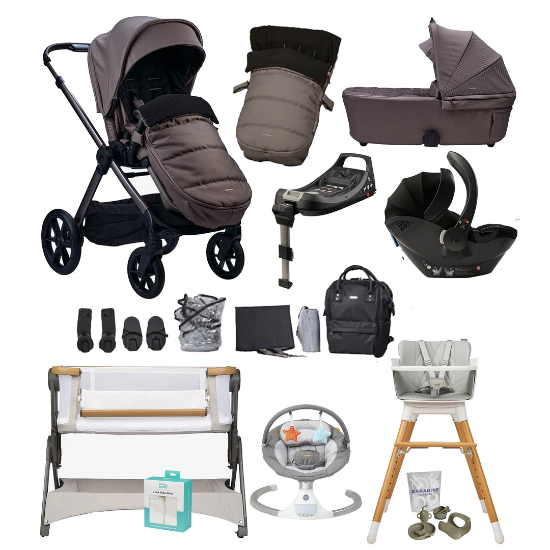 Bababing Raffi MKII 3-in-1 Travel, Feeding and Home Bundle