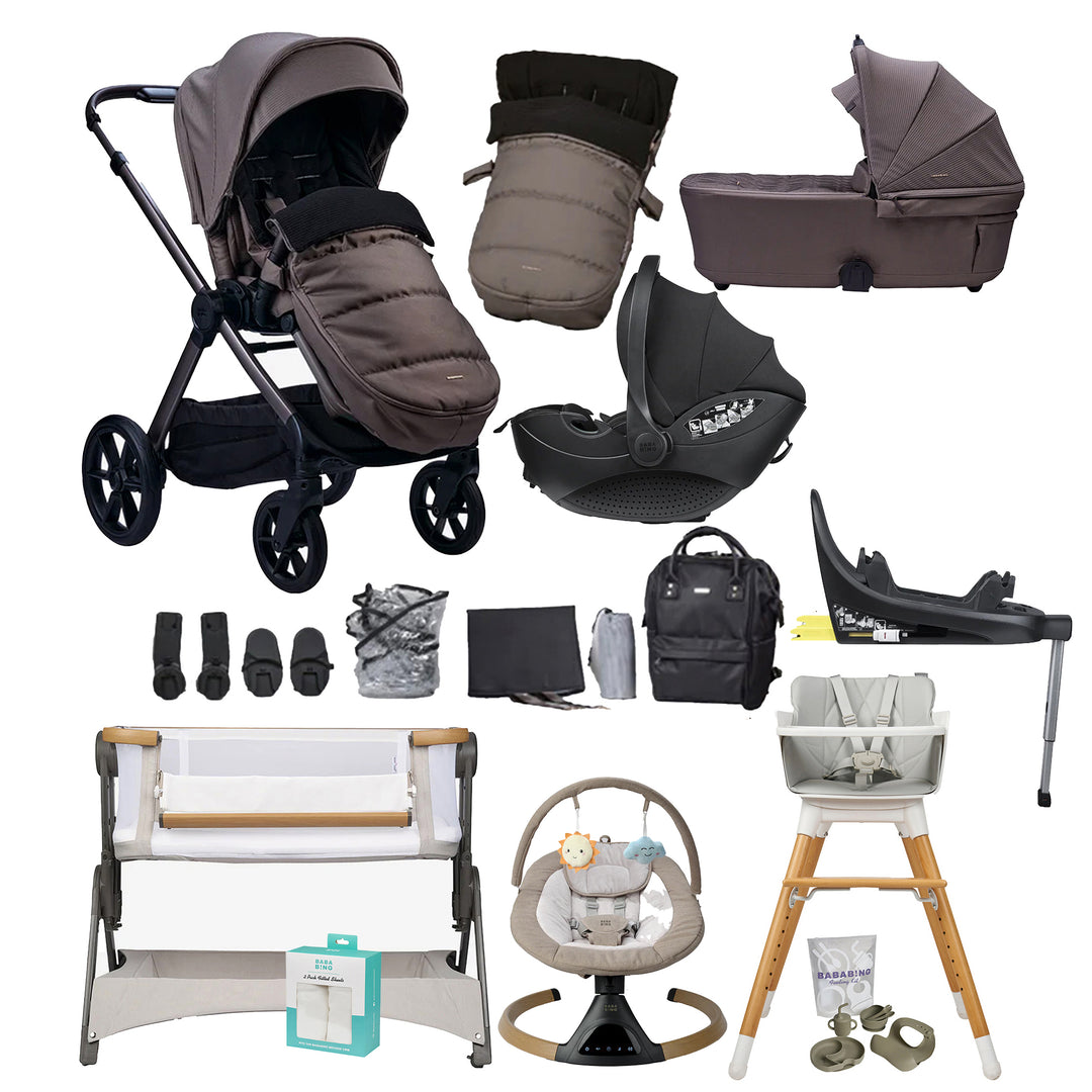 Bababing Raffi MKII 3-in-1 Travel, Feeding and Home Bundle