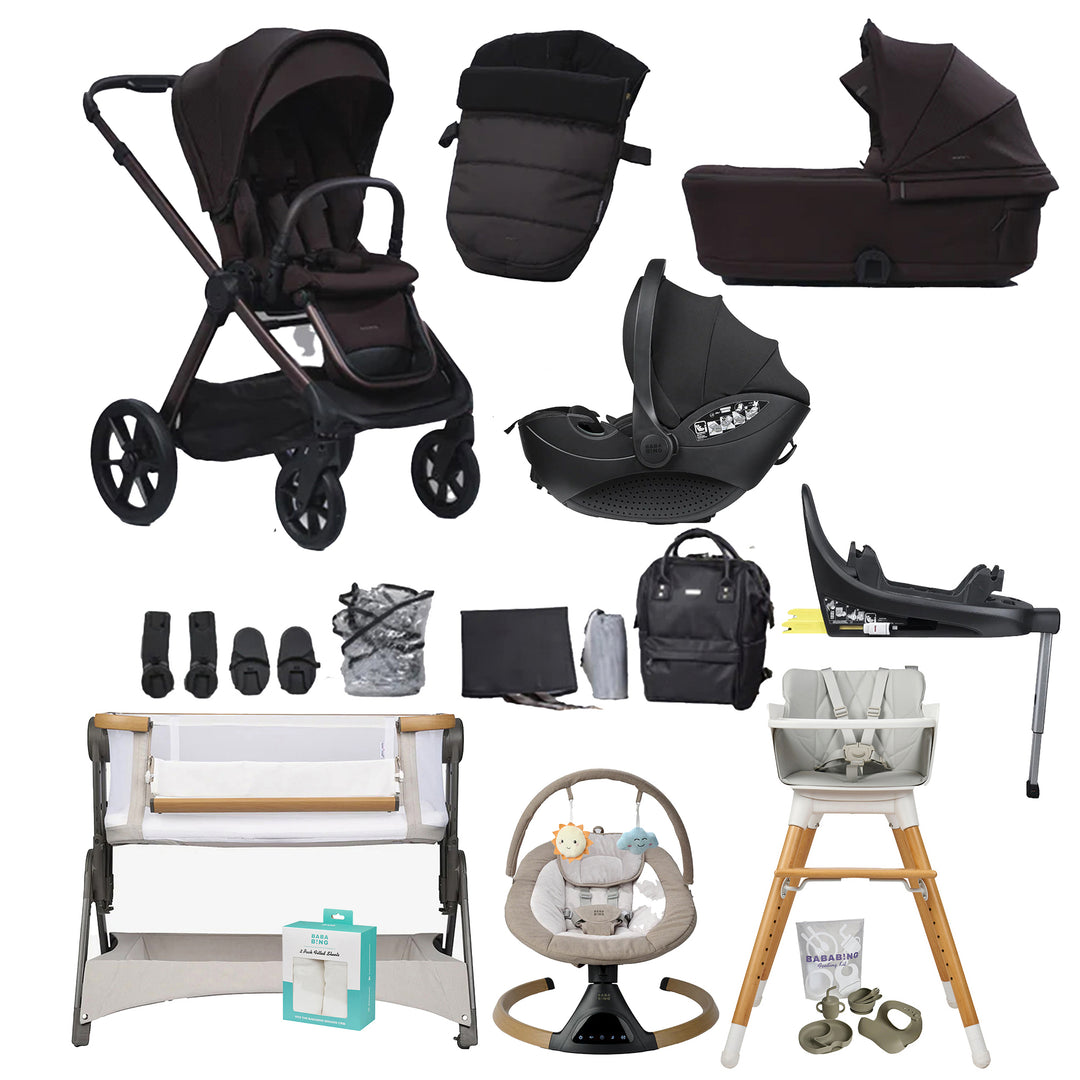 Bababing Raffi MKII 3-in-1 Travel, Feeding and Home Bundle