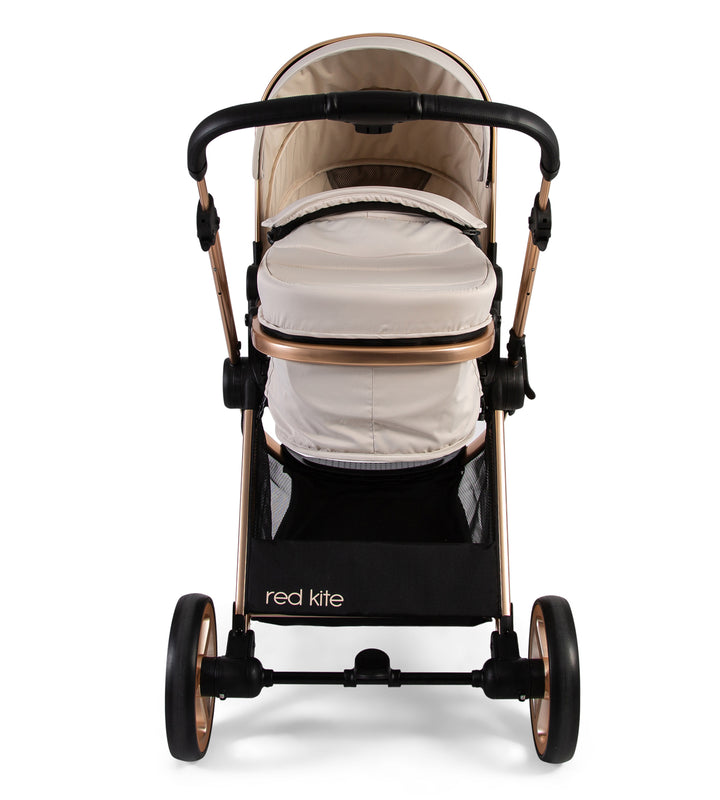 Red Kite Push Me Pace i-Size Travel System - Latte