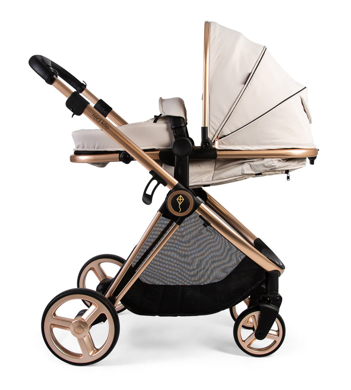 Red Kite Push Me Pace i-Size Travel System - Latte