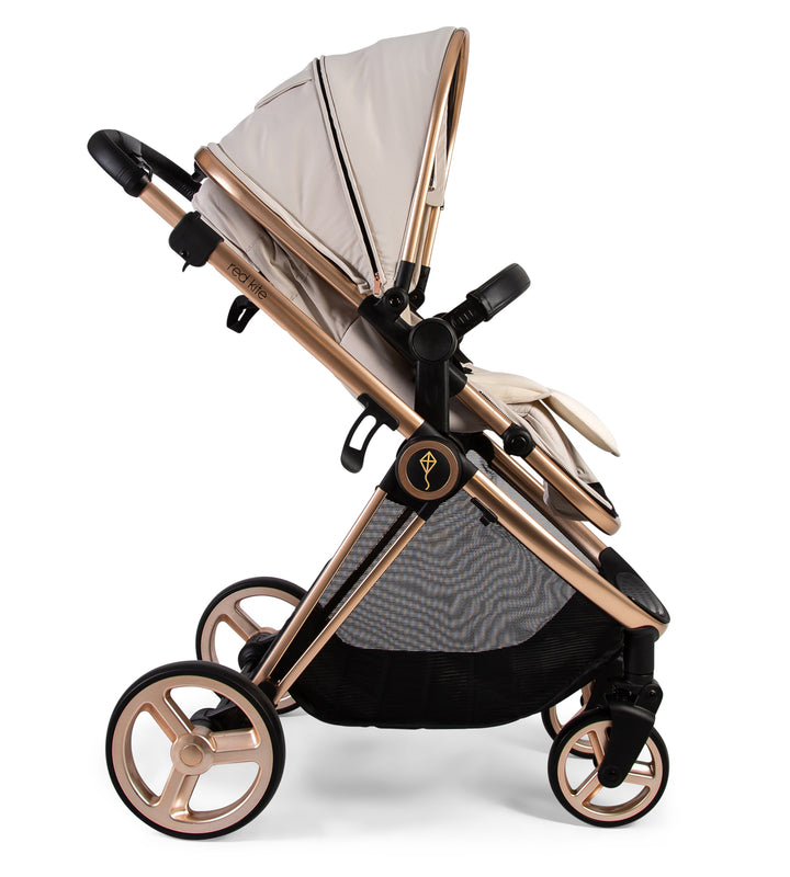 Red Kite Push Me Pace i-Size Travel System - Latte