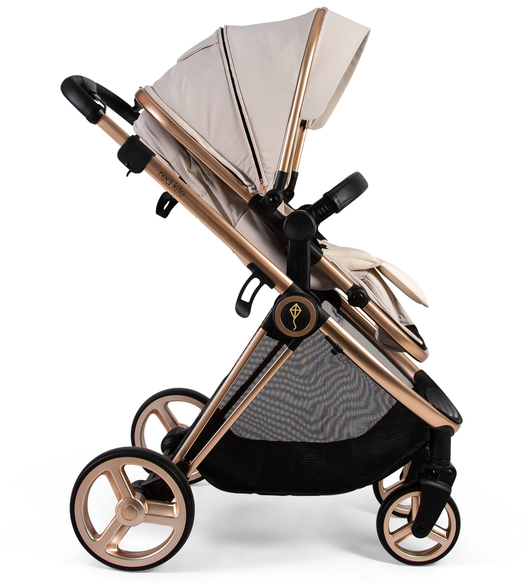 Red Kite Push Me Pace i-Size Travel System - Latte