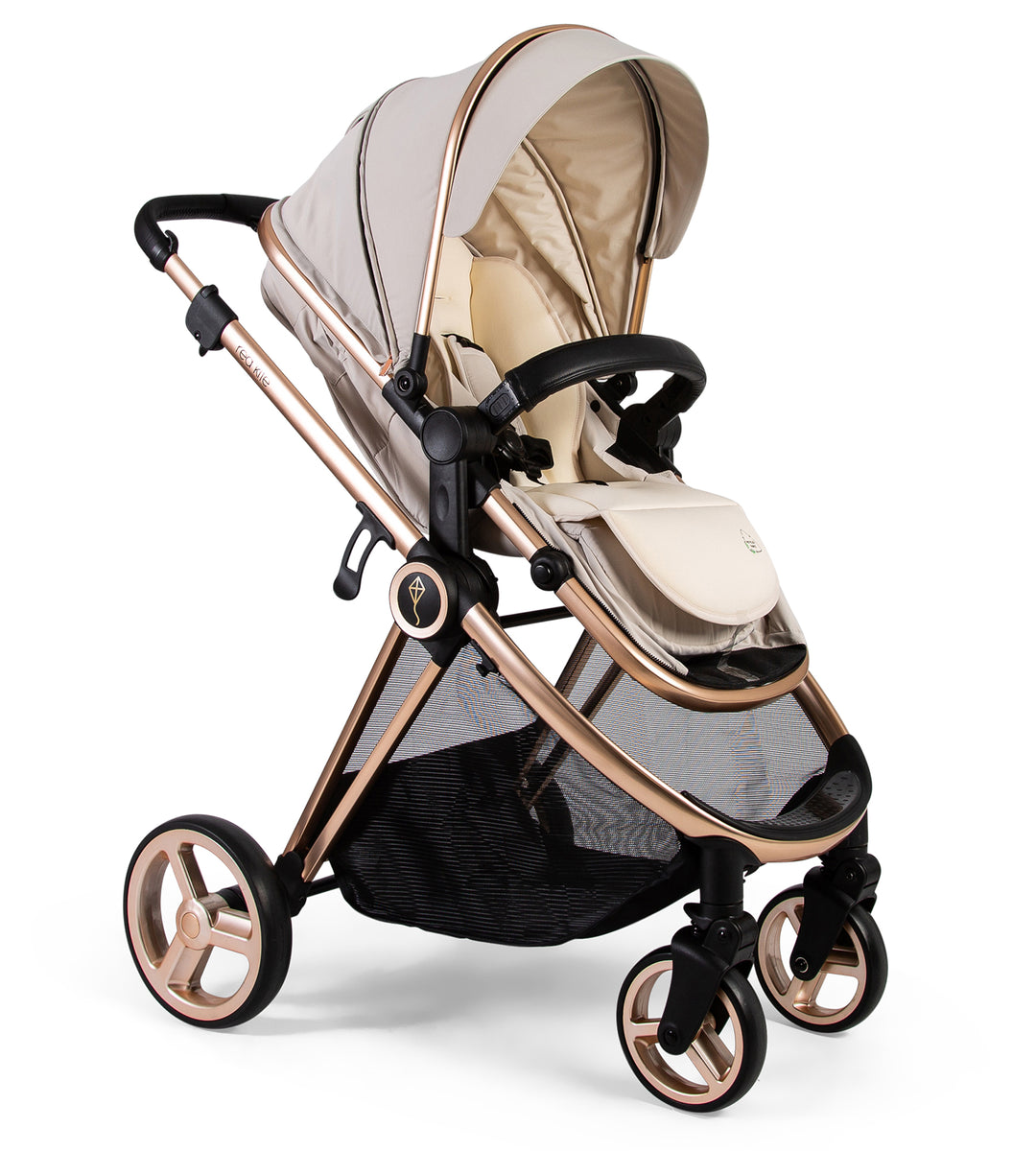 Red Kite Push Me Pace i-Size Travel System - Latte