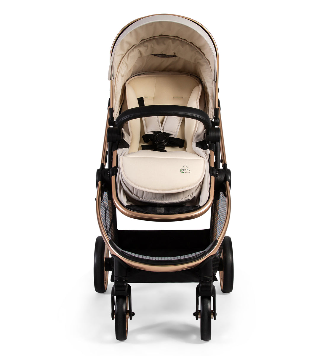 Red Kite Push Me Pace i-Size Travel System - Latte