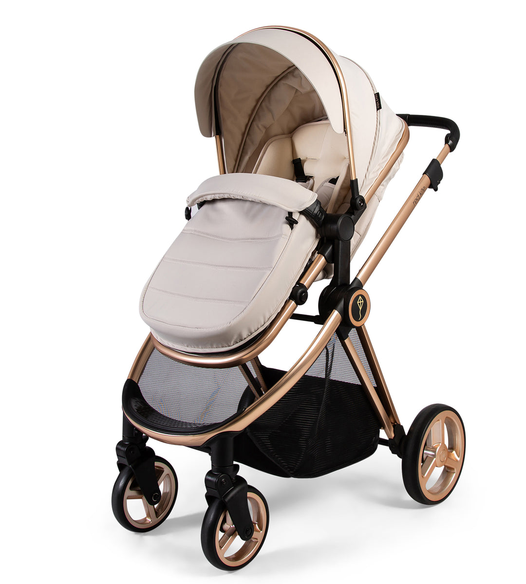 Red Kite Push Me Pace i-Size Travel System - Latte