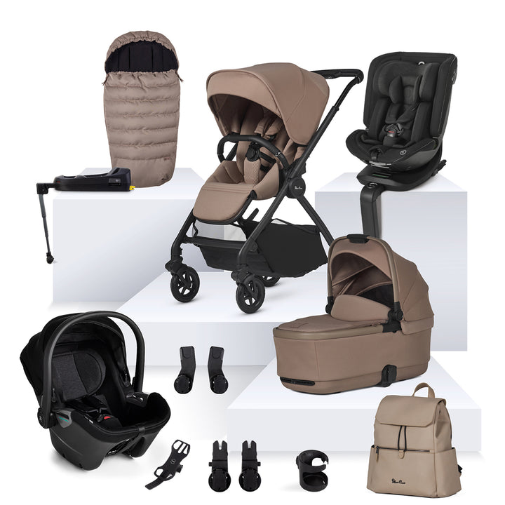 Silver Cross Dune 2 Ultimate Bundle with Dream, Base & Motion All Size