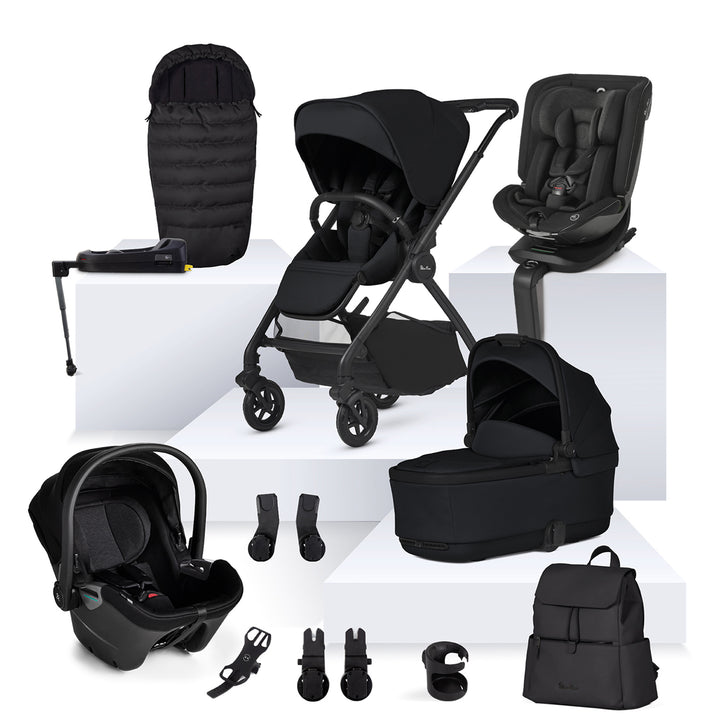 Silver Cross Dune 2 Ultimate Bundle with Dream, Base & Motion All Size