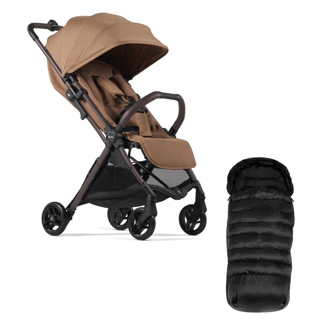 Silver Cross Jet 5 Stroller and Footmuff Bundle