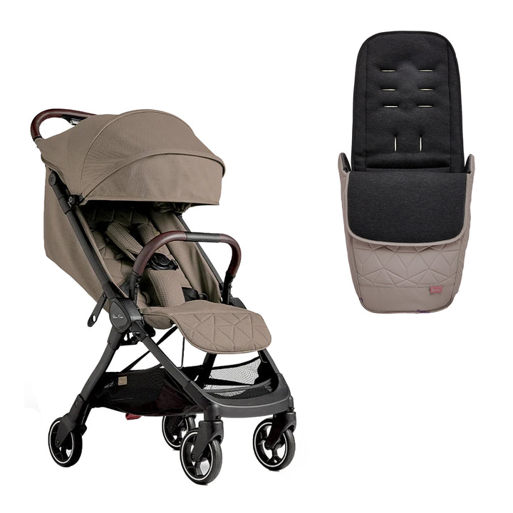 Sliver Cross Clic and Footmuff Bundle