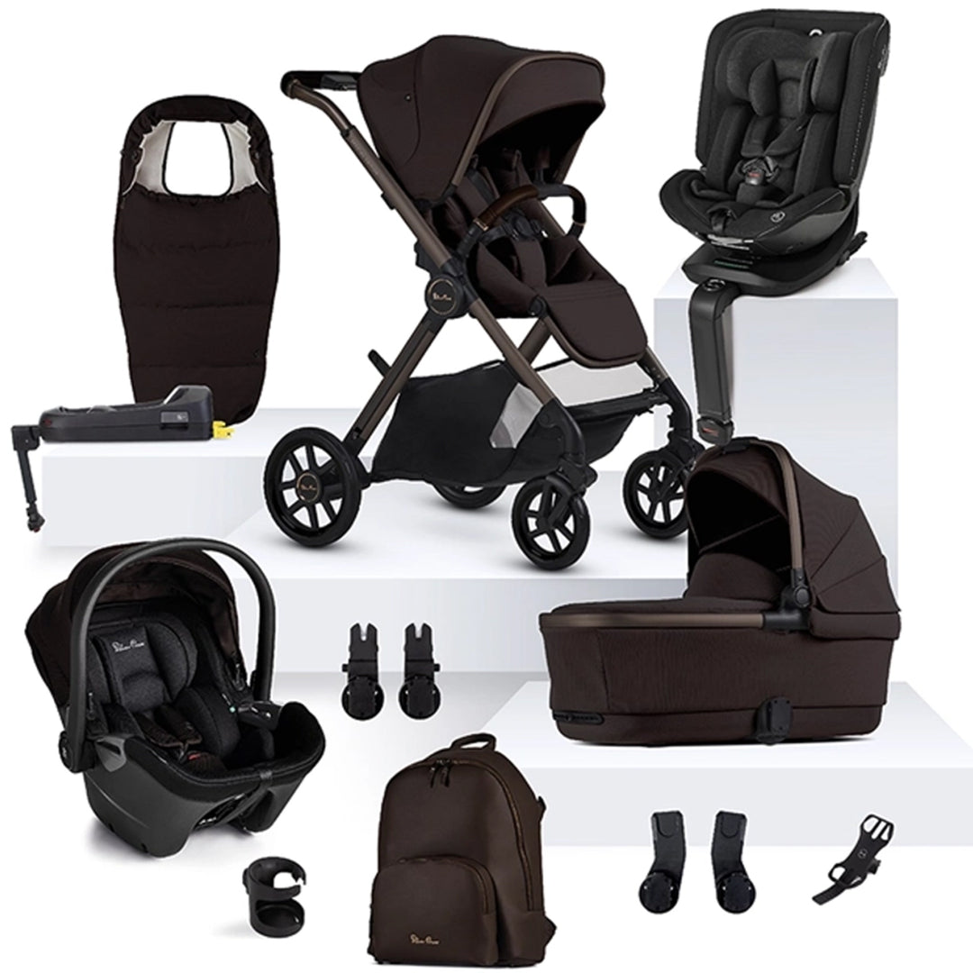 Silver Cross Reef 2 SE Travel System with Dream, Base & Motion Ultimate Bundle