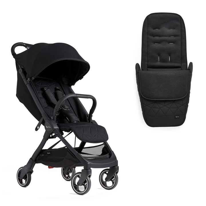 Sliver Cross Clic and Footmuff Bundle