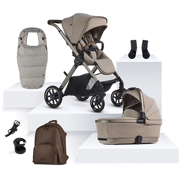 Silver Cross Reef 2 SE with Carrycot & Accessory Bundle