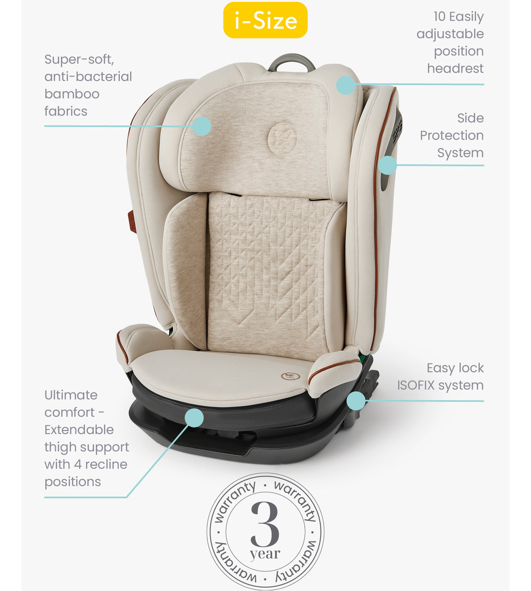 Silver Cross Discover i-size Car Seat - 2023