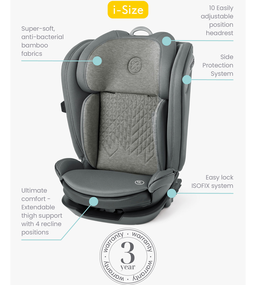 Silver Cross Discover i-size Car Seat - 2023