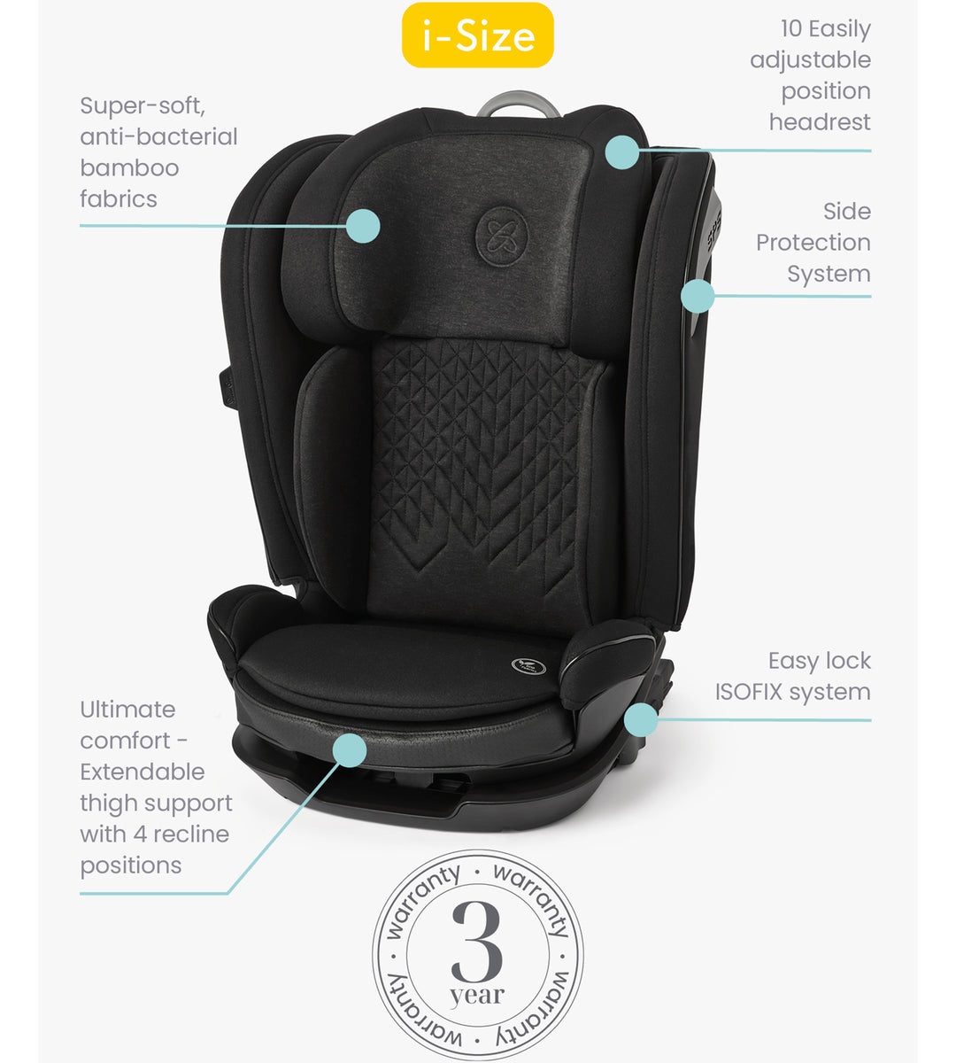 Silver Cross Discover i-size Car Seat - 2023